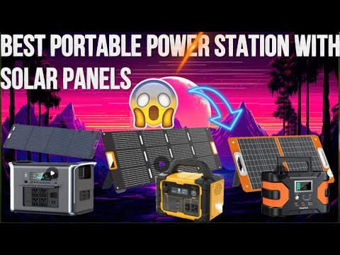 🔋 Top 3 Best Portable Power Stations with Solar Panels 2025☀️ Camping, Emergency, and Outdoor Use 😱