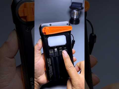 “Never Run Out of Battery Again β Solar Power Bank with Light! πβοΈ”