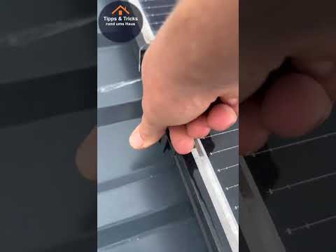 Nie wieder dreckige Solarpanels! ☀️💦 So bleibt die Leistung immer top!  #SolarTipps