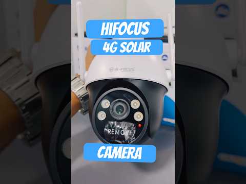 HiFocus Solar 4G Camera | 4G Solar Camera | Model – HC-IPC-SD40N3-SLR-4G |#securitycamera #cctv