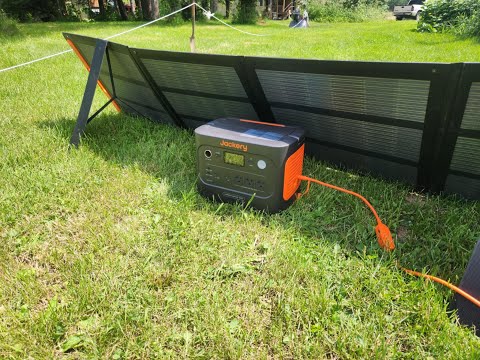 JACKERY Solar Generator 1000 v2. 1070Wh. 1500W output. ChangeShield 2.0. Review video.