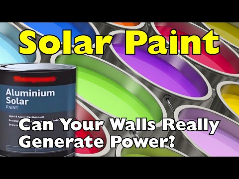 Solar Paint: Can Your Walls Generate Power?
