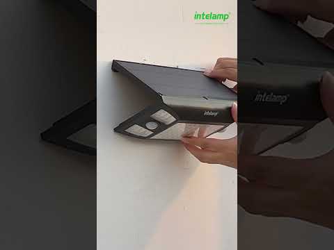 intelamp folding solar light outdoor with 2 motion sensor #intelamp #solarlight