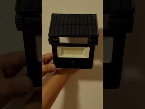 Solar led wall light # 800 lumen # smart light # save energy #light #ledlights #outdoors #diy #led