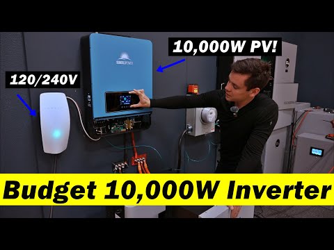 10,000W 120/240V Inverter for $1,690!? First Week w/ 200kWh EV Charging