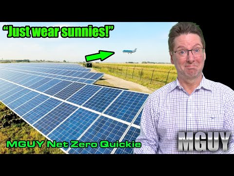 Net Zero Quickie: Court ORDERS removal of 78,000 solar panels near AIRPORT | MGUY Australia