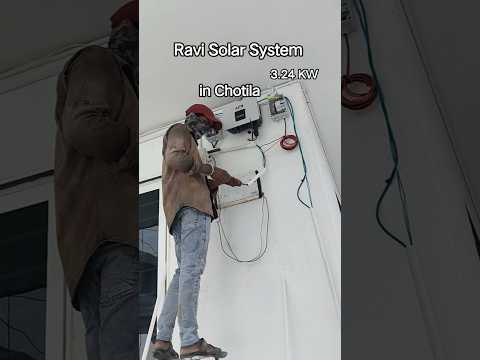 Solar Panel Installation #solarpanelsystem  #renewableenergy #solarsystem #electrical #solarpanels