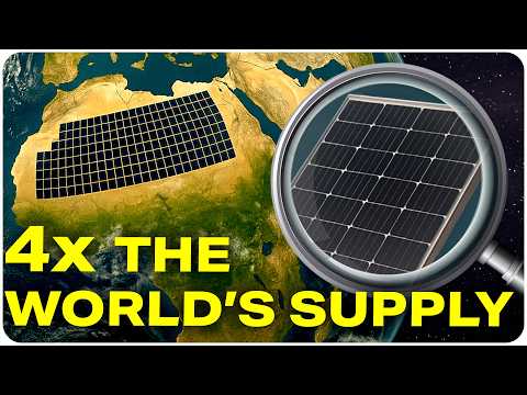Can Solar Panels in the Desert Power the Whole World?