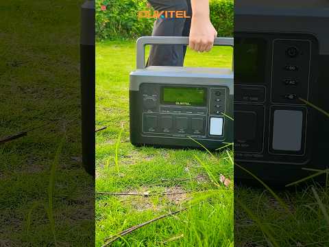 The #OukitelP1000Plus and solar panel is the perfect companion for charging your essentials.#fyp