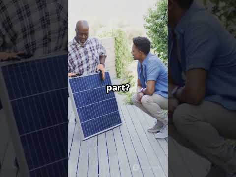 How Solar Panels Generate Power in 60 Seconds! #facts #scienceshorts #science #renewableenergy