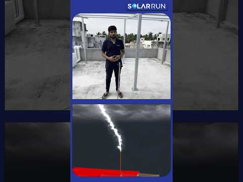 Lightning Arrester Explained🔥| Why Every Solar Setup in Chennai Needs This | SolarRun| #solarchennai