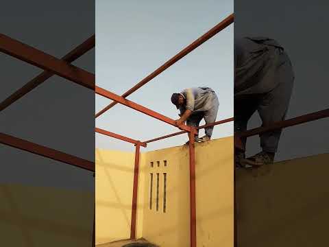 making solar panels structure for 20 solar panels #solar #solarpanels #solartips