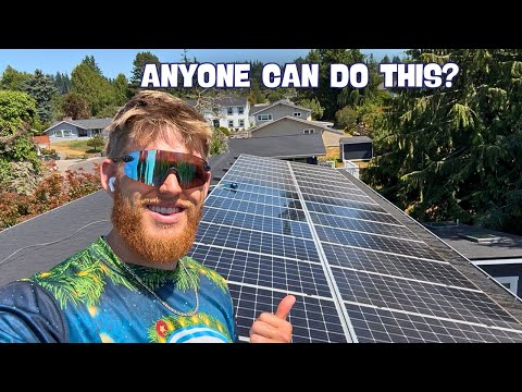 How to clean SOLAR panels like a pro (without spending a ton)