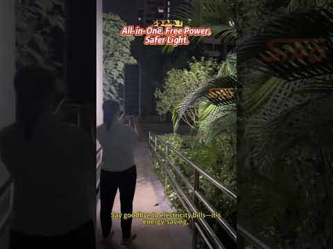 🚀 The Ultimate Upgrade for 2025: Private Mold All-in-One Solar LED Street Light | Smart Radar Sensor