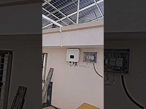 Solar Panel Installation #solarpanelsystem  #renewableenergy #solarsystem #electrical #solarpanels