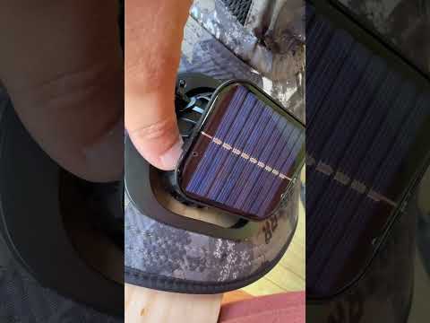 Stay Cool This Summer with the Solar Power Fan Hat! 🔥 #InnovativeWearable #sunsmartgear