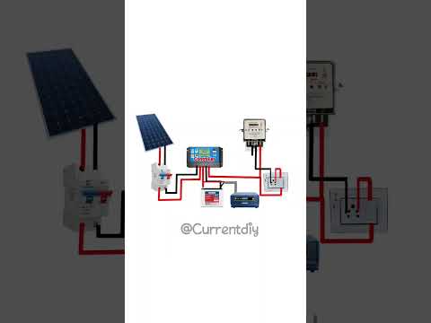 “How to Connect Solar Panel with DC Load 🔋 | Easy Wiring Guide”