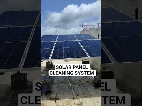 “No More Dust – This Sprinkler Keeps Your Solar Panels Clean! 🌧️⚡”