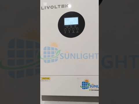 livoltek 6.2kw installed by sunlight solar energy #solar #solarsystem #trending #trendingshorts
