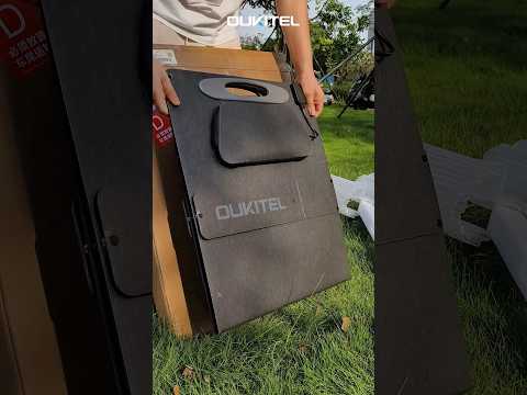 The #OukitelP1000Plus & PV100 Solar Panel – Your Ultimate Outdoor Power Duo!#fyp