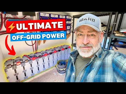 BEST Off-Grid Solar Power System Battery Bank