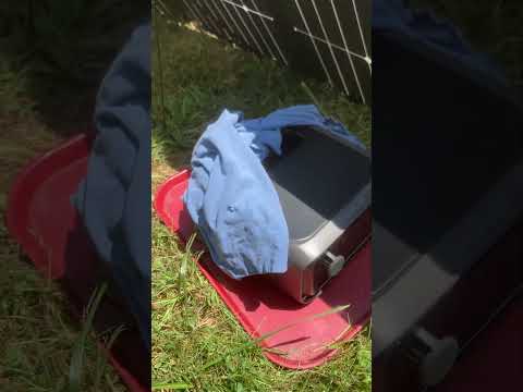 Eco flow river 3 plus charged with a 220w solar panel