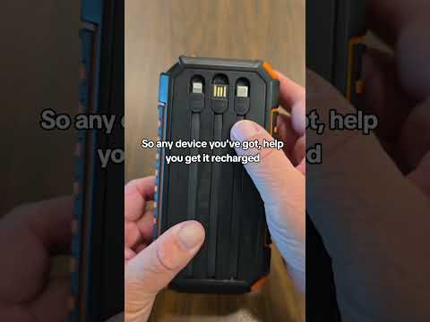 Stay Powered This Storm Season with a Solar Charger – Great Gift Idea!