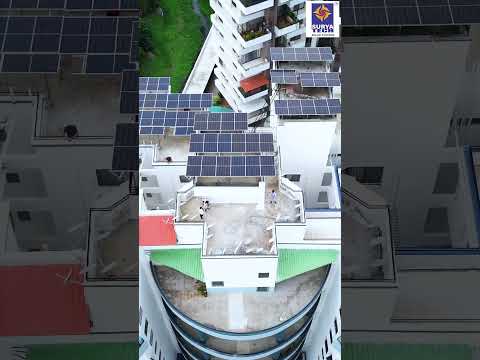 30 KW Solar PV System | NOVASYS 550 WP Solar Panels | Suryatech Solar Systems
