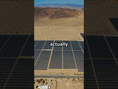 Why no Solar panels in Sahara?
