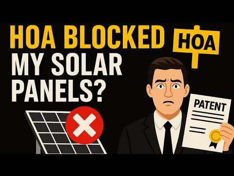 HOA Blocked My Solar Panels — I Invented the Mounting System ☀️🔧#HOASecretsExposed