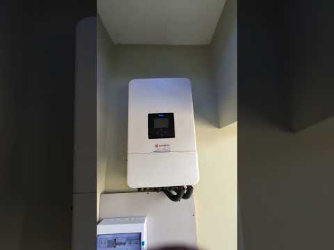 Deye 8kw Installation 15kwh Deriy battery