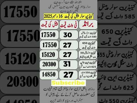 Today solar panels price in pakistan #shorts #viralvideo #trending