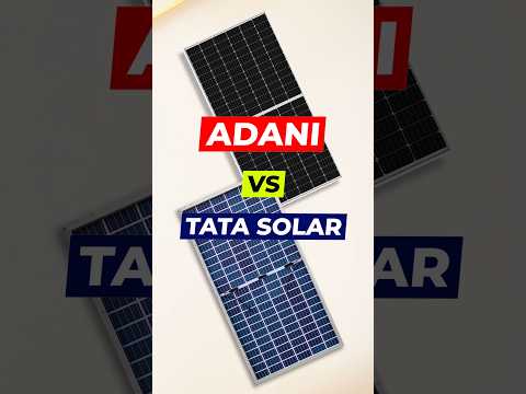 Adani Solar Panel Vs Tata Solar Panel | Best Solar Panels 2025