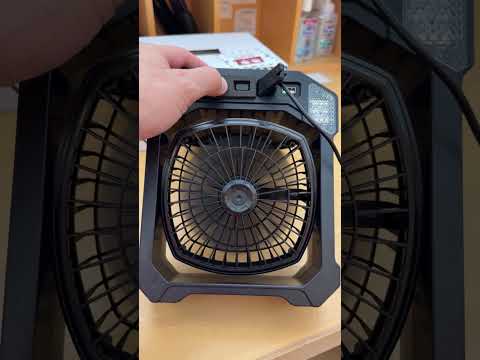 Brand: DESHIMAO4 Camping Fan Battery Powered  Solar Powered Portable Solar Fan 10000mAh Rechargeable