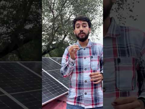 Solar panel Structure Is Also Important. #solarsystem #solartips