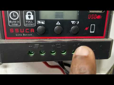 Solar Charge Controller Charging Problem Solar Panel Luminous Inverter Exide Battery Connction