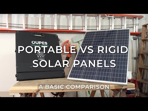 Portable VS Rigid Solar Panels: Which is right for you?