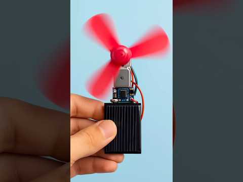 Diy amazing solar panels fan making #shorts