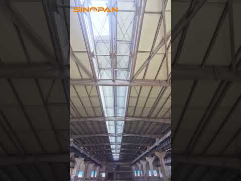 Stainless Steel Solar-type Roof Panels in Industrial Roofing solutions