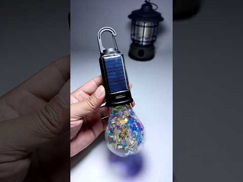 Solar Powered LED Light – No Wires, No Electricity Needed! ☀💡