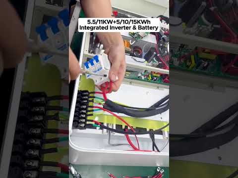 🔋🔋🔋integrated inverter & battery: 5/10/15KWh lithium battery #foryou #solar #solarconverter