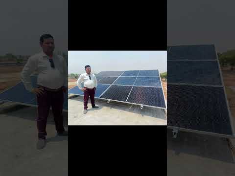 4KW solar panel MPPT inverter full short video