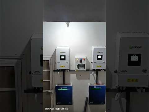 Jinko 585w panel 12 kilo-watt system #foryou #foryourpage #fyp #video #inverter #expert #work