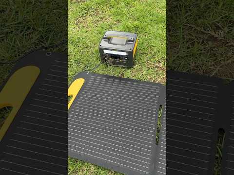 Paneles solares de Vtoman para recargar tu estación de energía #panelessolares #vtoman #energiasolar