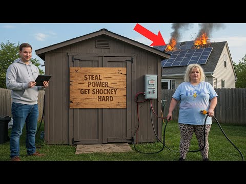 Karen Stole Solar Power From My Shed — So I Cranked the Voltage Until Her House Started Exploding