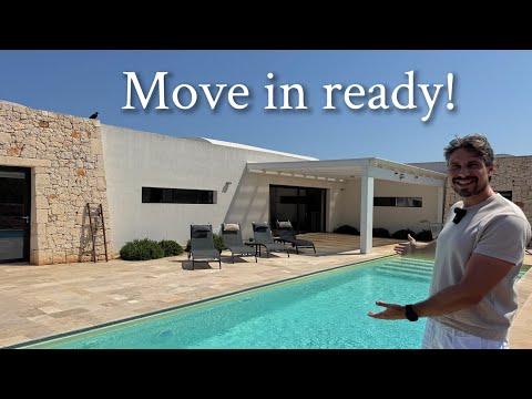 Dream 4-Bedroom Villa in Puglia 🇮🇹 | Pool, Solar Power & 7% Tax Zone!