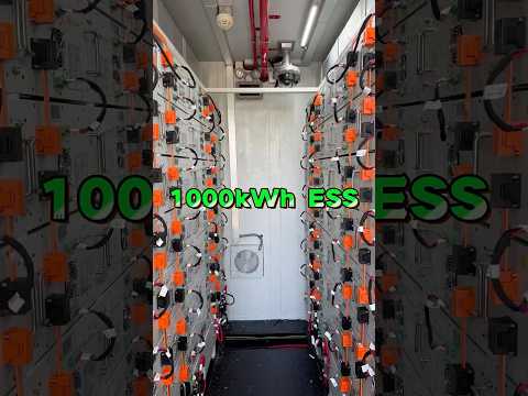 GeePower ESS solar energy storage system,1000kWh LiFePO4 lithium battery 500kW PCS BMS EMS MPPT #ess