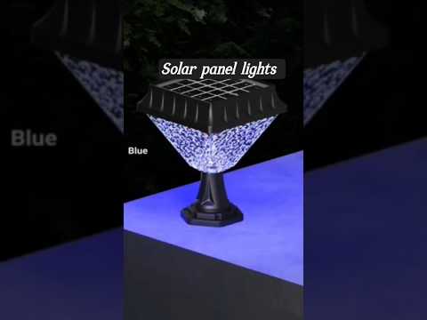 Solar panel lights 💥💥#youtube shorts #shorts #shourtfeed