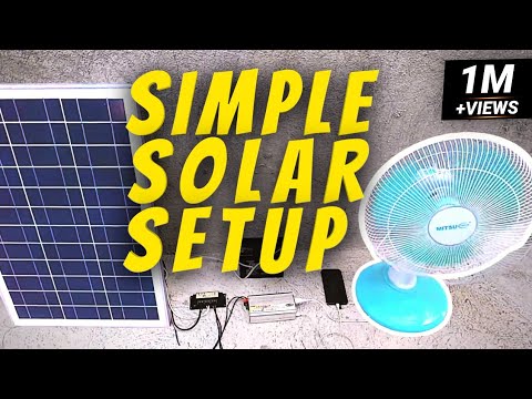 How To Setup A Solar Power System | Cheap Solar Panel System | Quick and Easy Guide (2025)
