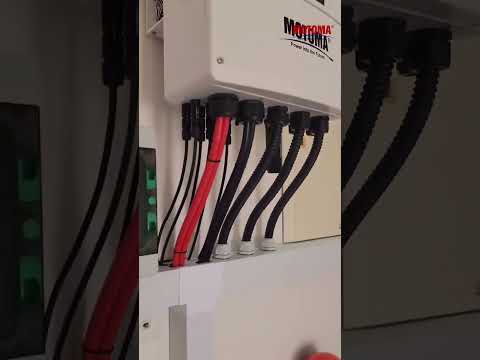 Solar Storage Project #16kWh #LiFePO4 #Battery #solarinverter #cases #project #energystorage #solar